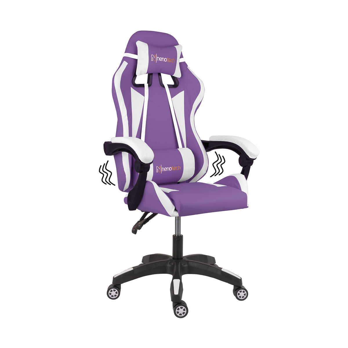 Silla Gamer Ergonómica Nenotech NT-029 Reclinable Cuero Sintético