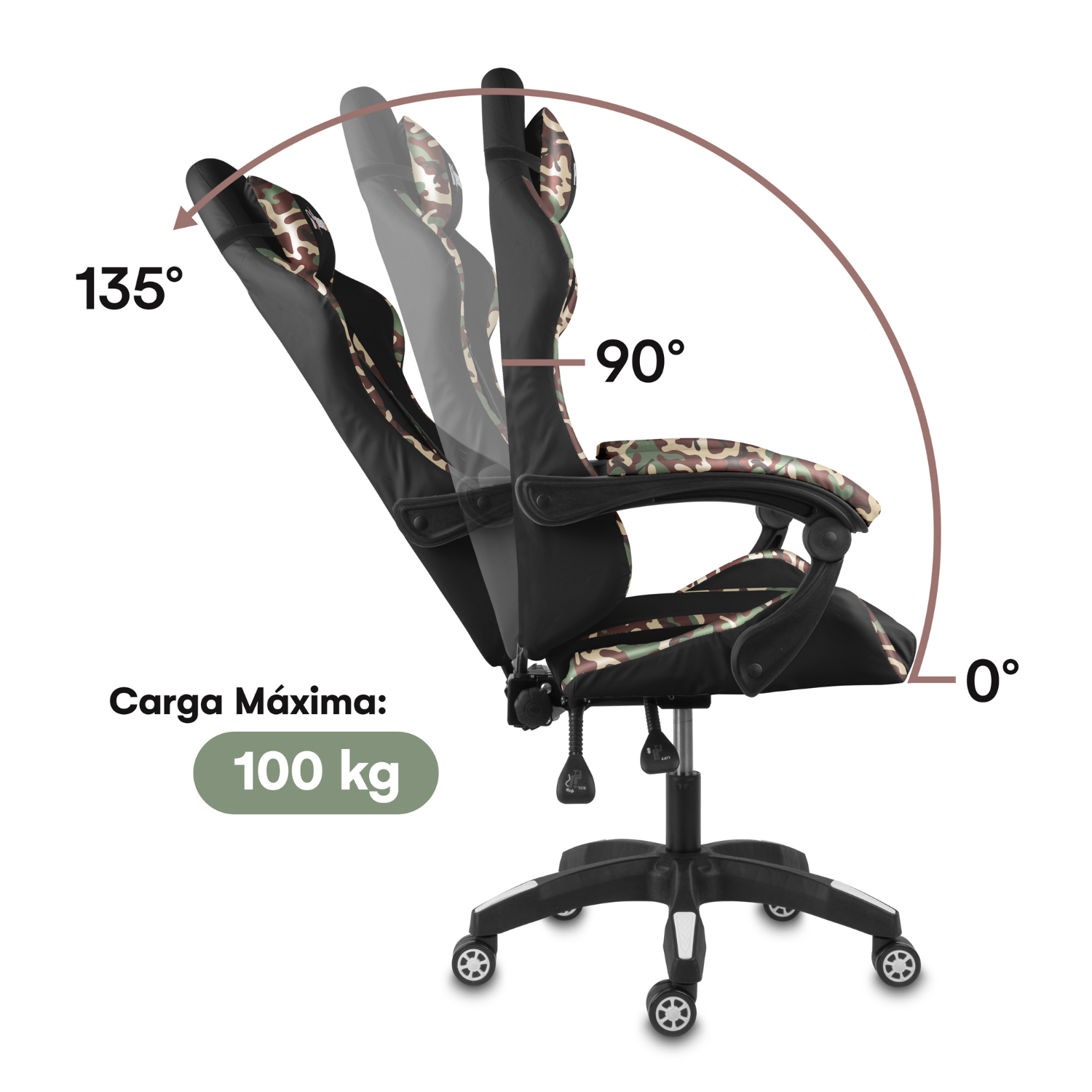 Silla de Oficina Gamer Ergonómica con Masajeador | NenoTech NT-06650| Mejorada para Juegos - Apoyabrazos Ajustables con Reposapiés, Confort y Soporte Perfectos - Regalo Ideal para jóvenes, niños y adultos y Acción de Gracias - Disponible en Varios Colores
Masajeador de espalda| Masajeador Lumbar| Silla Gamer cómoda| La mejor Silla Gamer | Economica