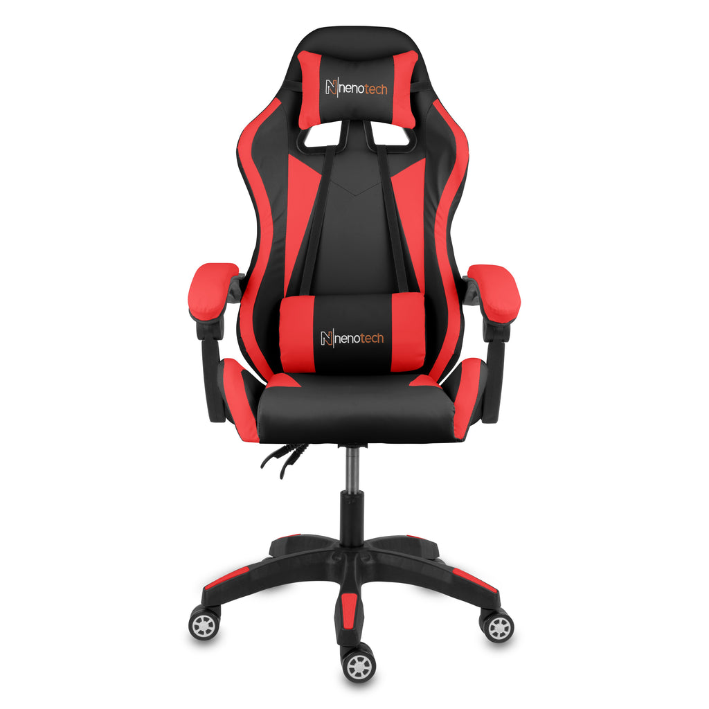 Silla gamer tipo Secretlab TITAN con soporte lumbar ajustable acolchado y diseño ergonómico con Masajeador | NenoTech NT-06650| 