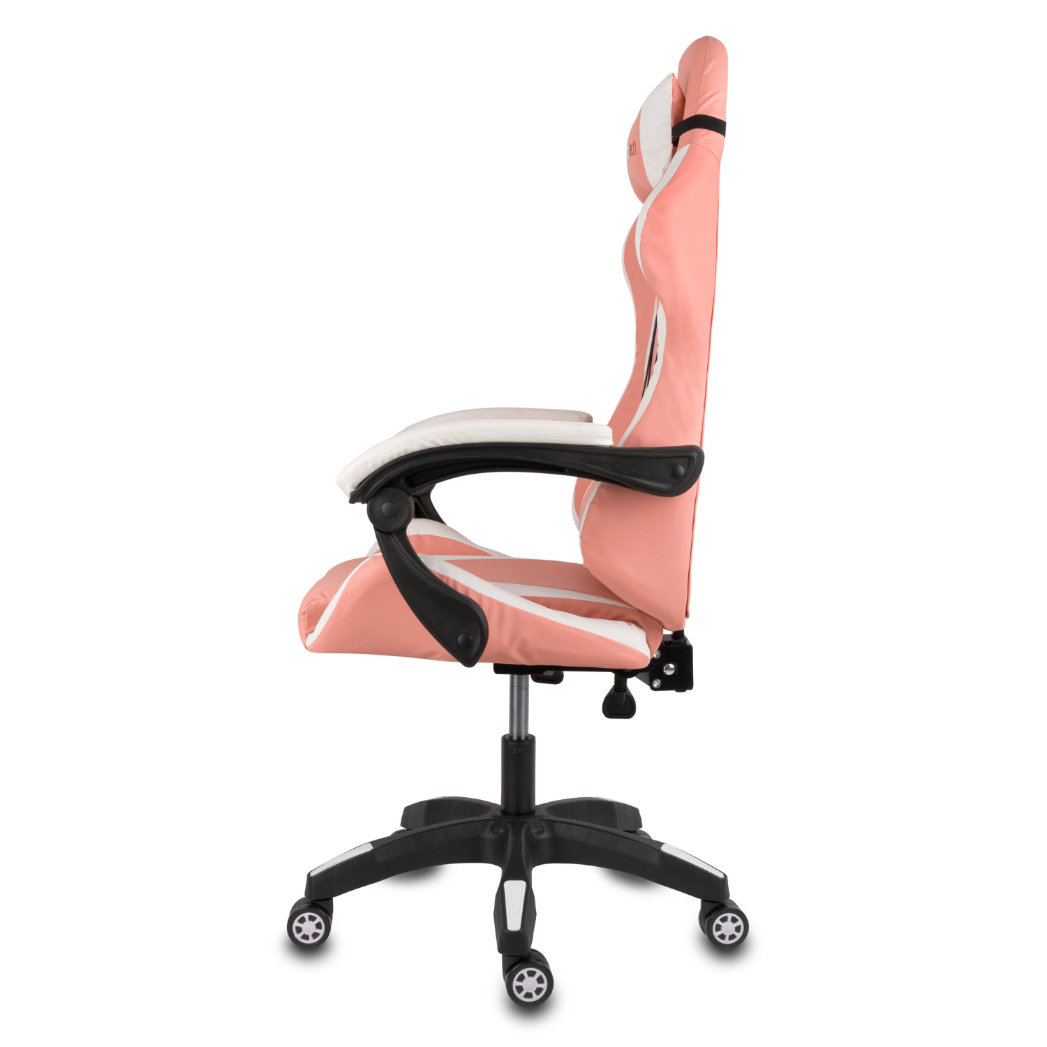 Silla gamer tipo Secretlab TITAN con soporte lumbar ajustable acolchado y diseño ergonómico con Masajeador | NenoTech NT-06650| Rosa