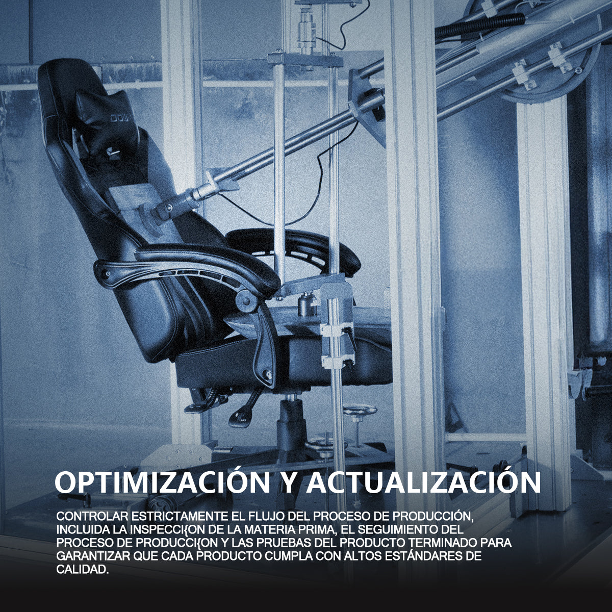 Silla Gamer Ergonómica Dowinx Elite Pro LS-6689S con Reclinación y Reposapiés