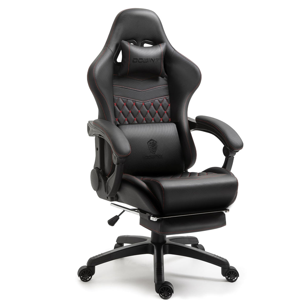 Silla Gamer Dowinx Pro Elite LS-6689 Ergonómica Reclinable con Reposapiés