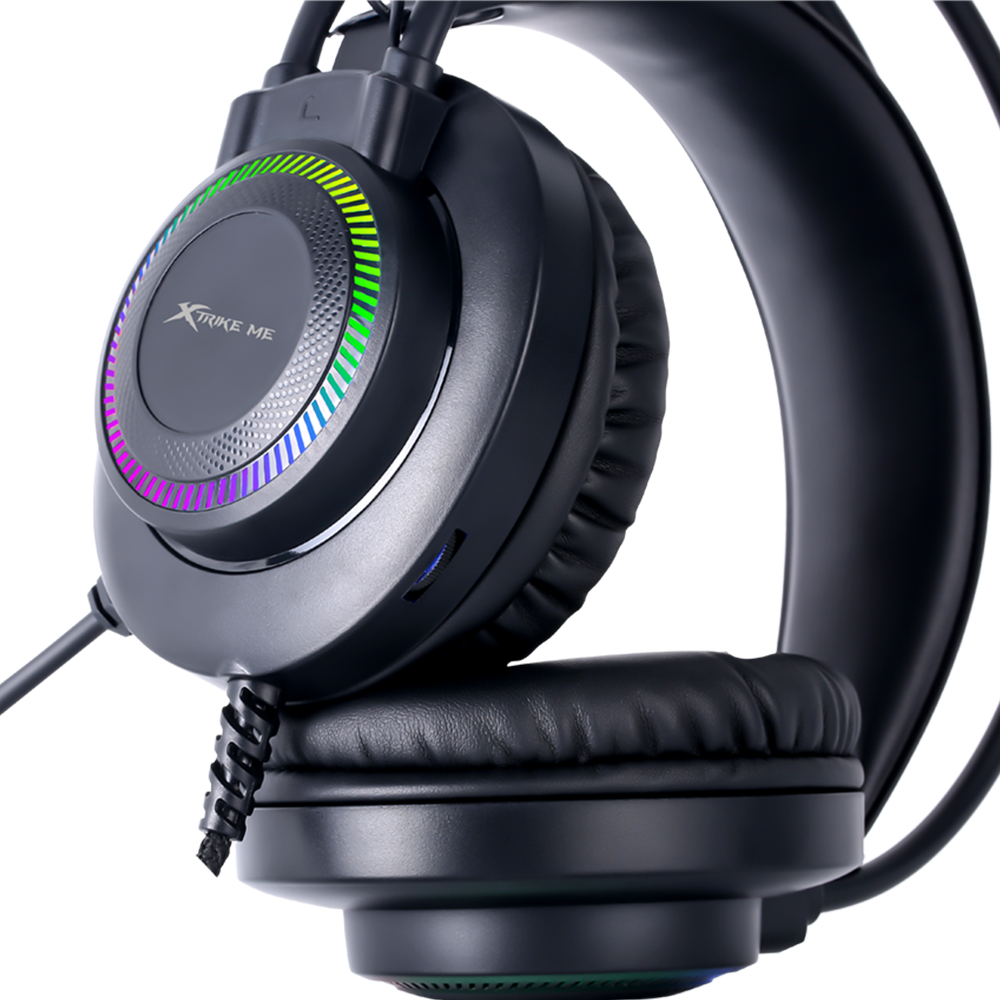 Audifonos gaming| X-Trike Me| Audífonos de Diadema Altamente Flexibles para Nintendo Switch, Xbox Series X, PS5 y PC con micrófono incorporado, imprescindibles para los gamers