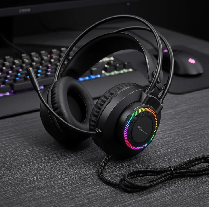 Audífonos Gamer Xtrike Me GH-509 Diadema Estereo Microfono Juegos