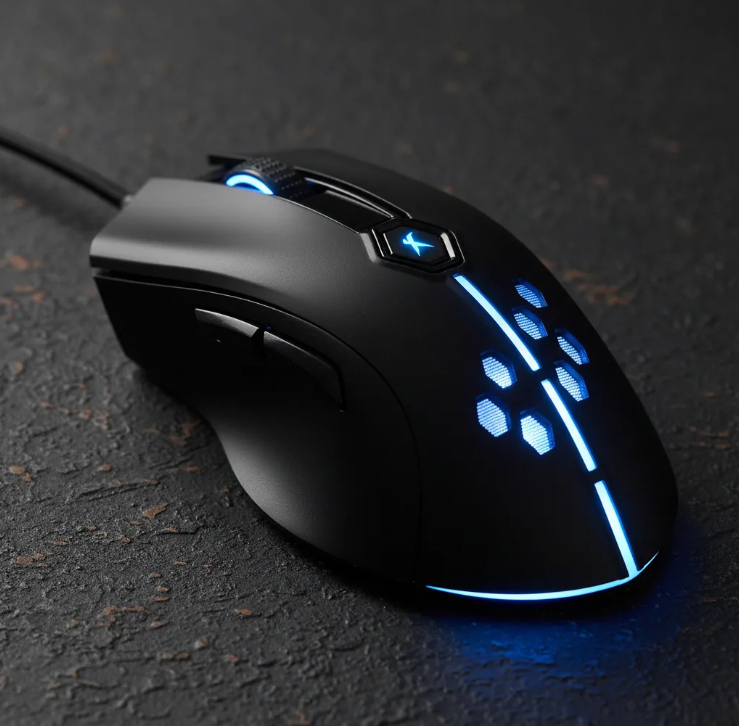 Mouse Gamer Ergonómico Xtrike Me GM-515 7200 DPI Alámbrico