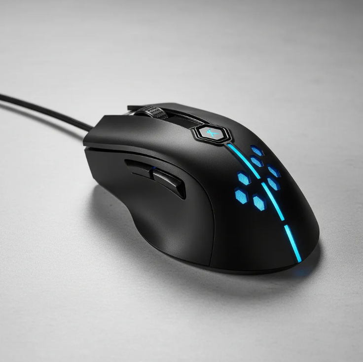 Mouse Gamer Ergonómico Xtrike Me GM-515 7200 DPI Alámbrico