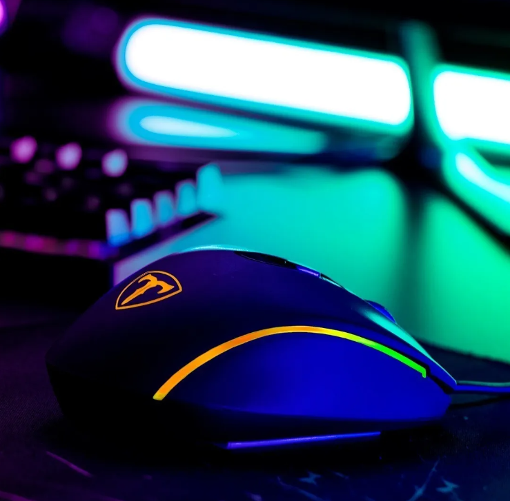 Mouse Gamer Alambrico T-dagger Recruit 2 Rgb 3200 Dpi