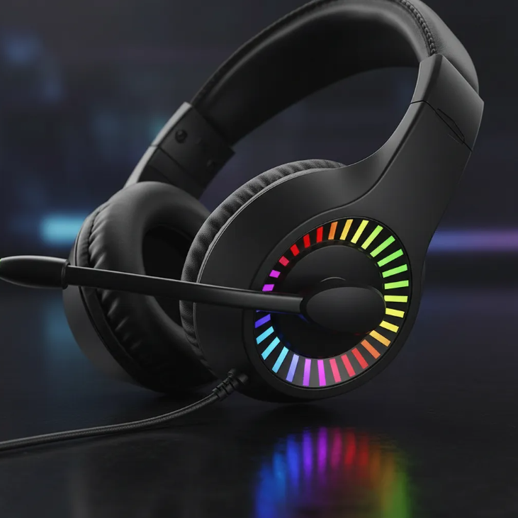 Audífonos T-Dagger T-RGH211 Caspian RGB Supraural