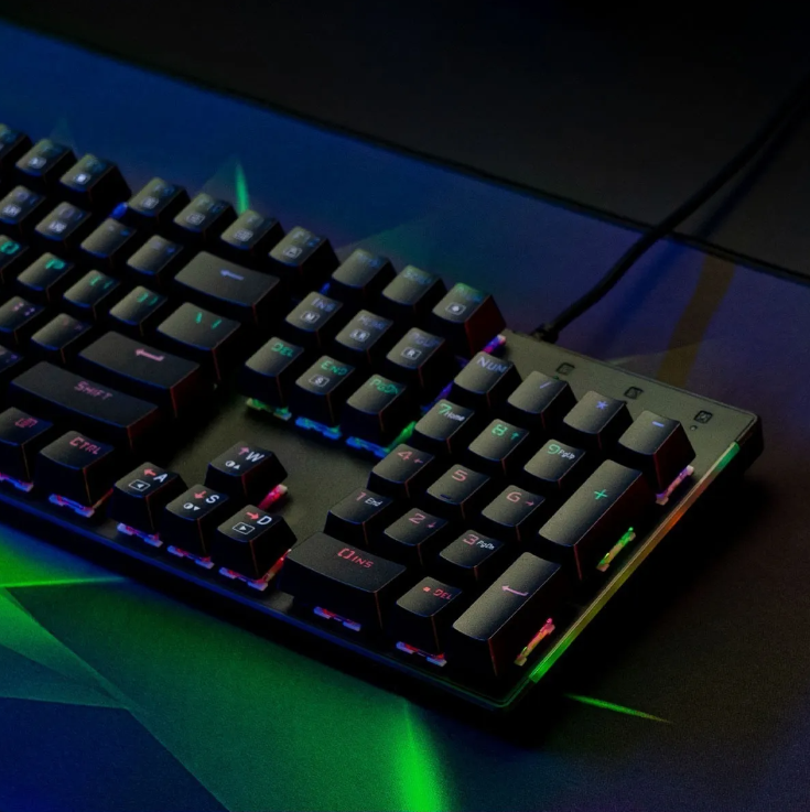 Teclado Gamer T-Dagger Naxos T-TGK310 | Mecánico Outemu Red, Español, Retroiluminado