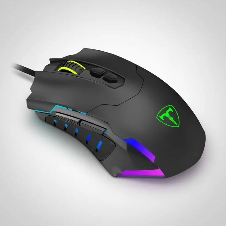 Mouse Gamer T-Dagger Beifadier T-TGM206 RGB 7200 DPI Blanco
