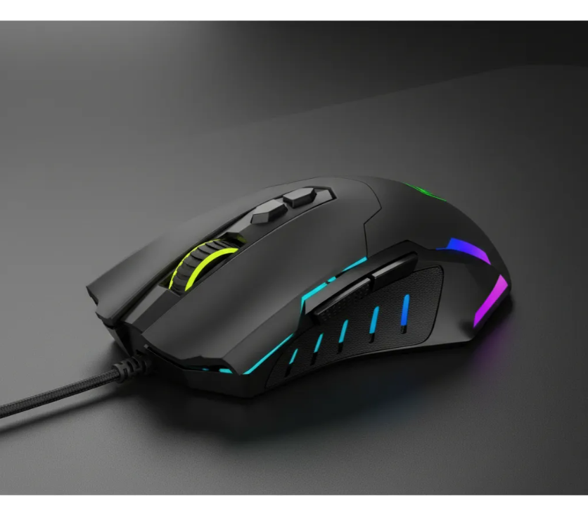 Mouse Gamer T-Dagger Beifadier T-TGM206 RGB 7200 DPI Blanco
