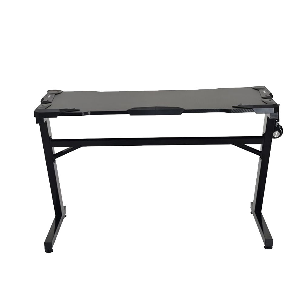  Escritorio Gamer Fibra de Carbono| Xtrike-ME| de esquina en forma cuadrada para ordenadores de sobremesa y juegos, mesa de PC, estación de trabajo multifuncional para escribir y oficina en casa. Color negro