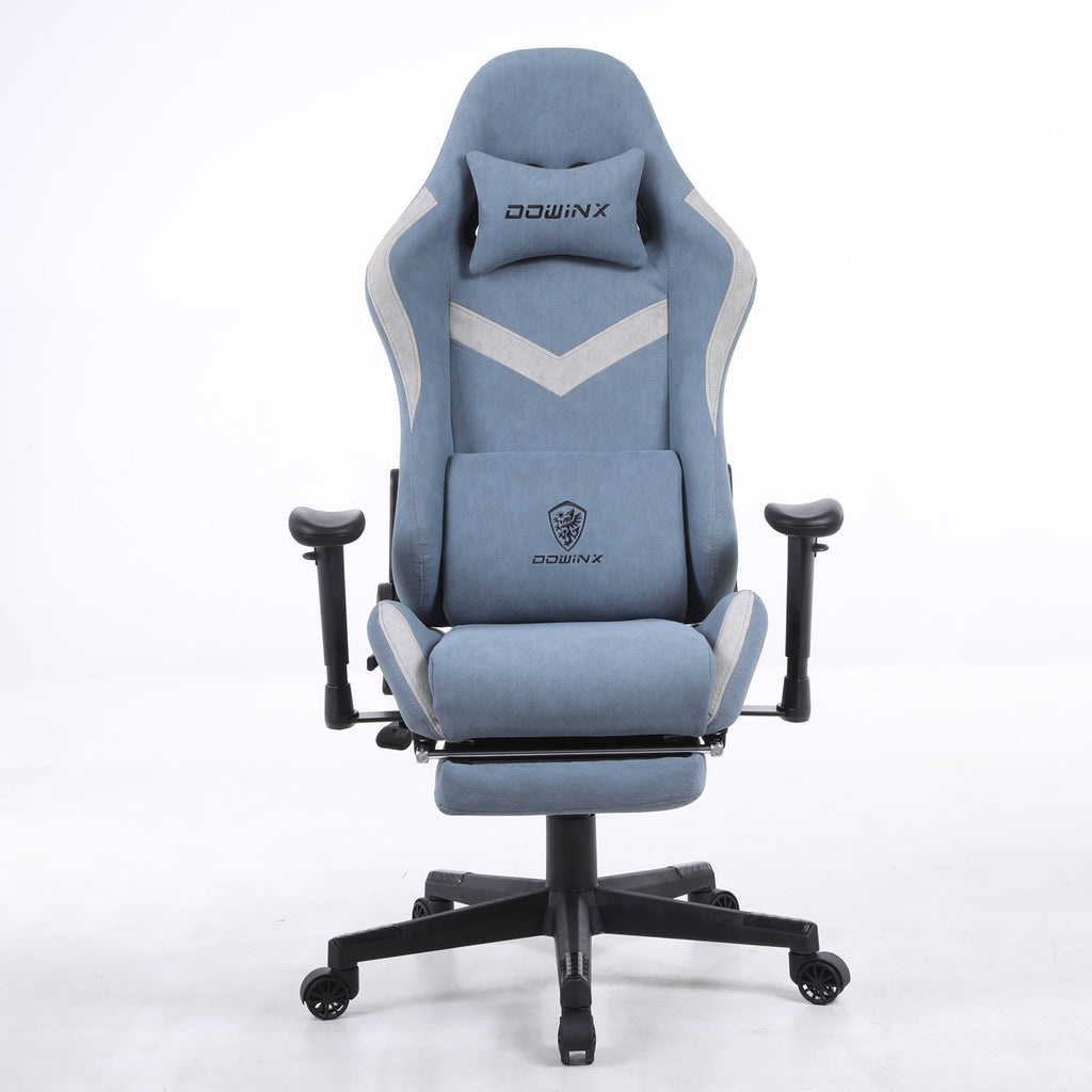 Silla de Oficina Gamer Ergonómica con Masajeador | DOWINX| Mejorada para Juegos - Apoyabrazos Ajustables con Reposapiés, Confort y Soporte Perfectos - Regalo Ideal para jóvenes, niños y adultos y Acción de Gracias - Disponible en Varios Colores