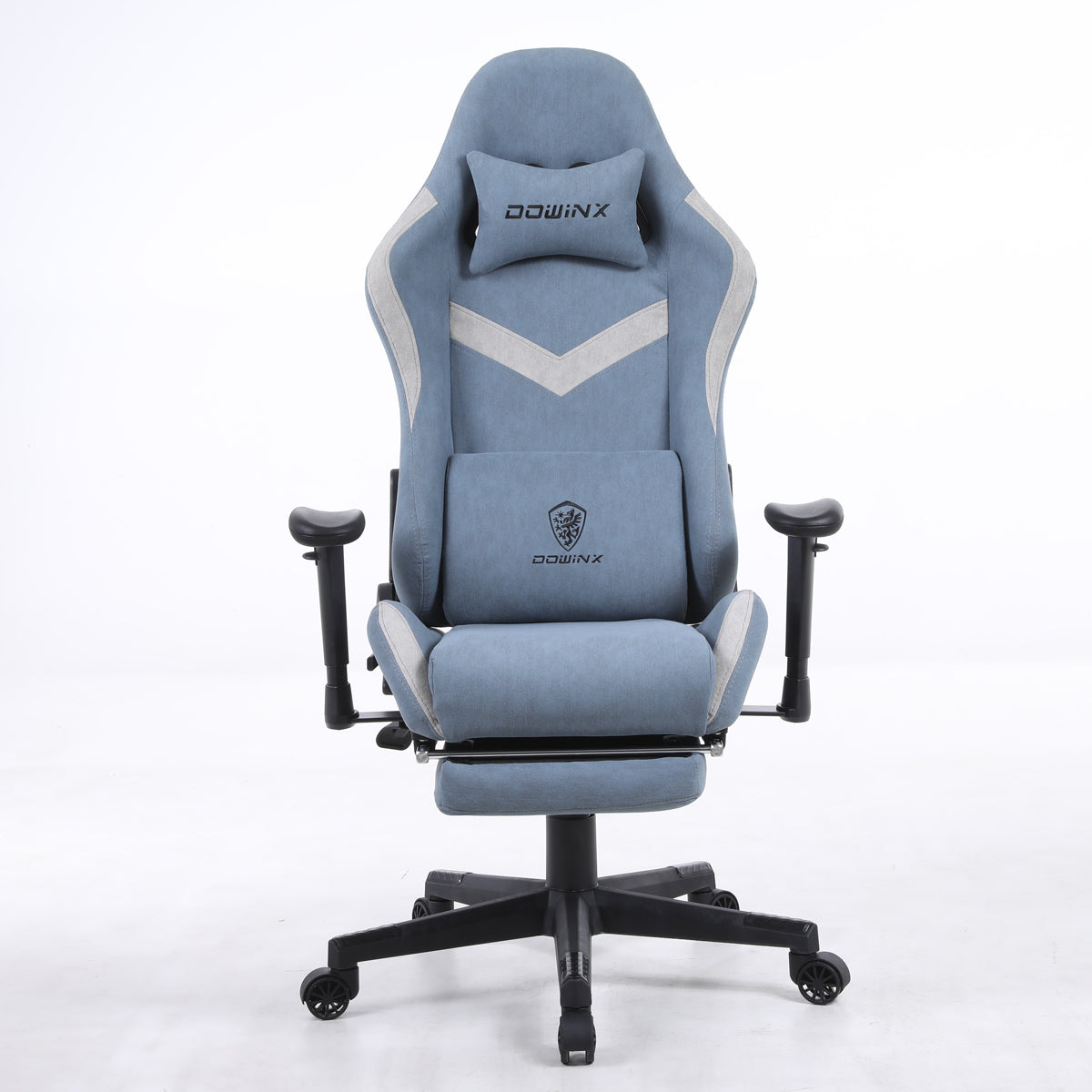 Silla de Oficina Gamer Ergonómica con Masajeador | DOWINX| Mejorada para Juegos - Apoyabrazos Ajustables con Reposapiés, Confort y Soporte Perfectos - Regalo Ideal para jóvenes, niños y adultos y Acción de Gracias - Disponible en Varios Colores