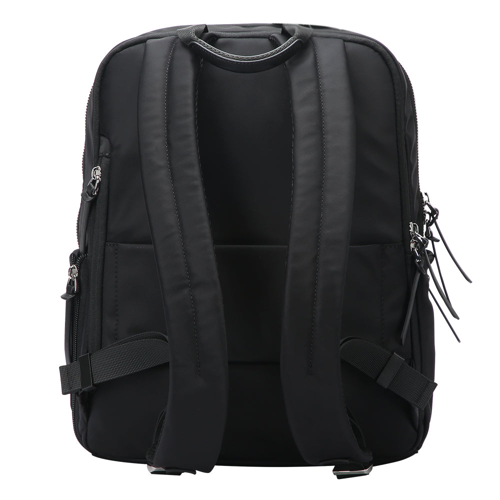 Mochila para LapTop Ejecutiva Antirrobo Nenotech A71219 Escolar Negra