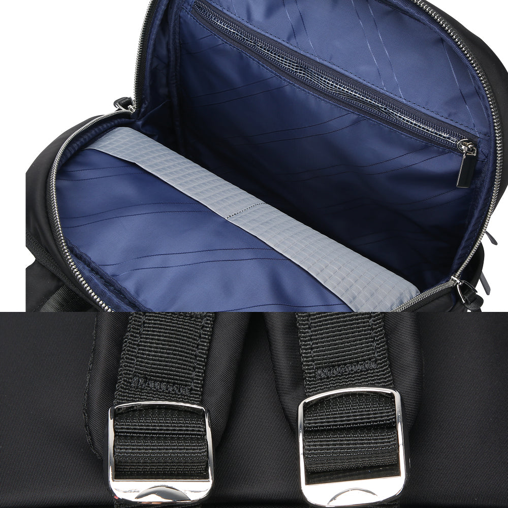 Mochila para LapTop Ejecutiva Antirrobo Nenotech A71219 Escolar Negra