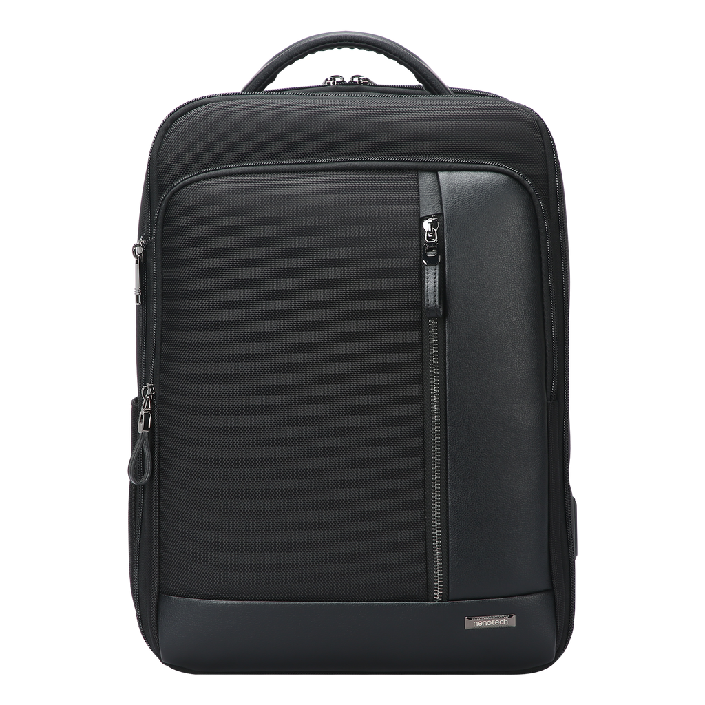  Nueva Bolsa De Computadora Portátil Antirrobo Para Hombres Y Mujeres Con Cierre De Pasaporte Y Puerto De Carga USB, Mochila De Gran Capacidad Para Ordenador Portátil, Bolsa Impermeable Para Negocios Adecuada Para Maletas | NENOTECH| Mochila de Viaje Antorrobo Escolar