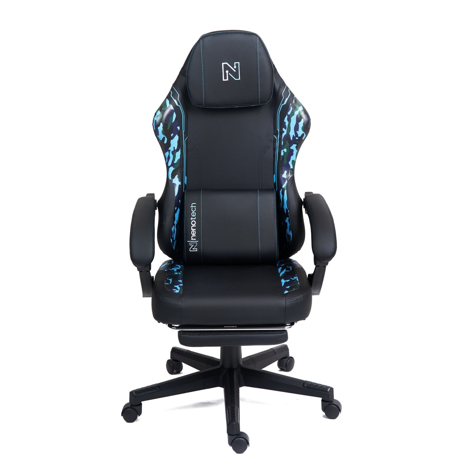 Silla gamer tipo Corsair con soporte lumbar ajustable acolchado y diseño ergonómico con Masajeador | NenoTech NT-06650| Purple