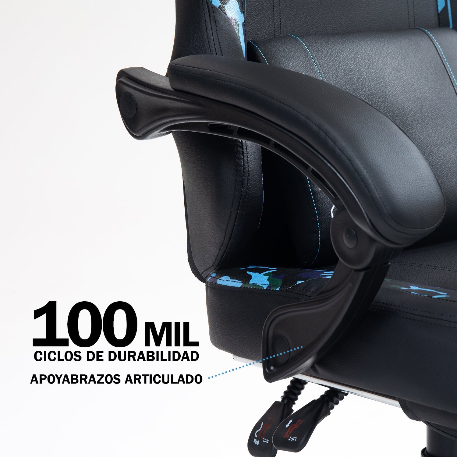 Silla de Oficina Gamer Ergonómica con Masajeador | NenoTech NT-06650| Mejorada para Juegos - Apoyabrazos Ajustables con Reposapiés, Confort y Soporte Perfectos - Regalo Ideal para jóvenes, niños y adultos y Acción de Gracias - Disponible en Varios Colores
Masajeador de espalda| Masajeador Lumbar| Silla Gamer cómoda| La mejor Silla Gamer | Economica