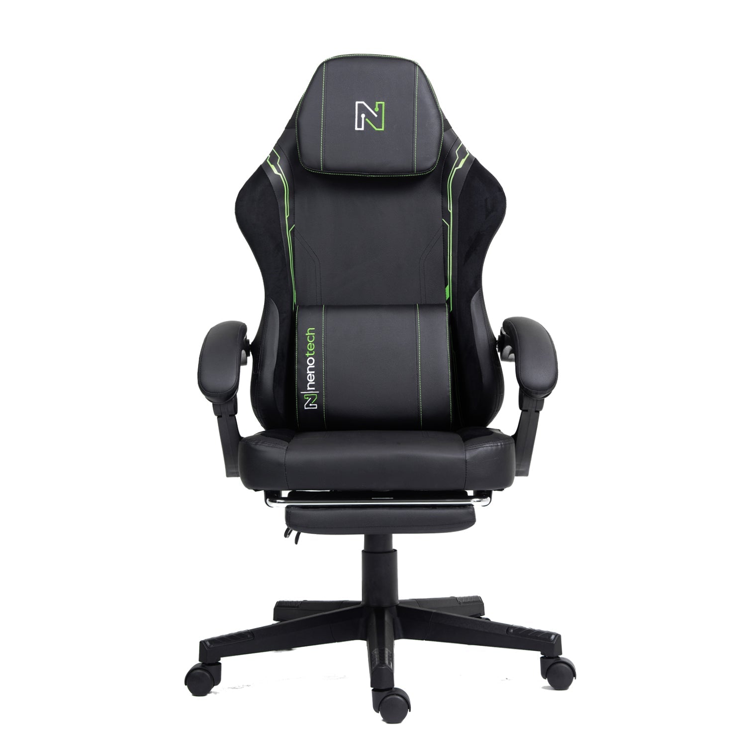 Silla de Oficina Gamer Ergonómica con Masajeador | NenoTech NT-06650
- Mejorada para Juegos: Apoyabrazos Ajustables y Reposapiés
- Confort y Soporte Perfectos
- Regalo Ideal para Jóvenes, Niños y Adultos
- Disponible en Varios Colores
- Masajeador Lumbar para Mayor Comodidad
- La Mejor Silla Gamer a un Precio Económico