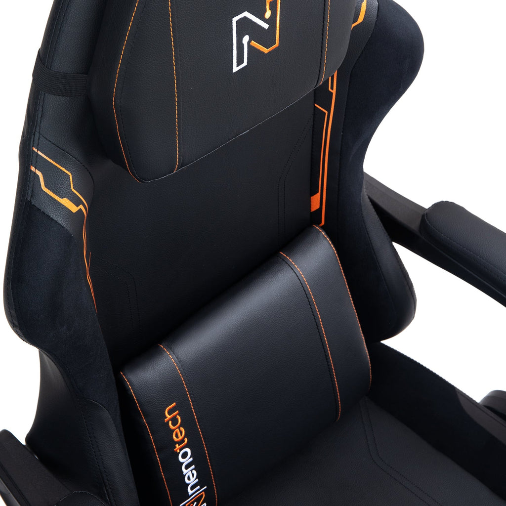 Silla de Oficina Gamer Ergonómica con Masajeador | NenoTech NT-06650| Mejorada para Juegos - Apoyabrazos Ajustables con Reposapiés, Confort y Soporte Perfectos - Regalo Ideal para jóvenes, niños y adultos y Acción de Gracias - Disponible en Varios Colores
Masajeador de espalda| Masajeador Lumbar| Silla Gamer cómoda| La mejor Silla Gamer | Economica