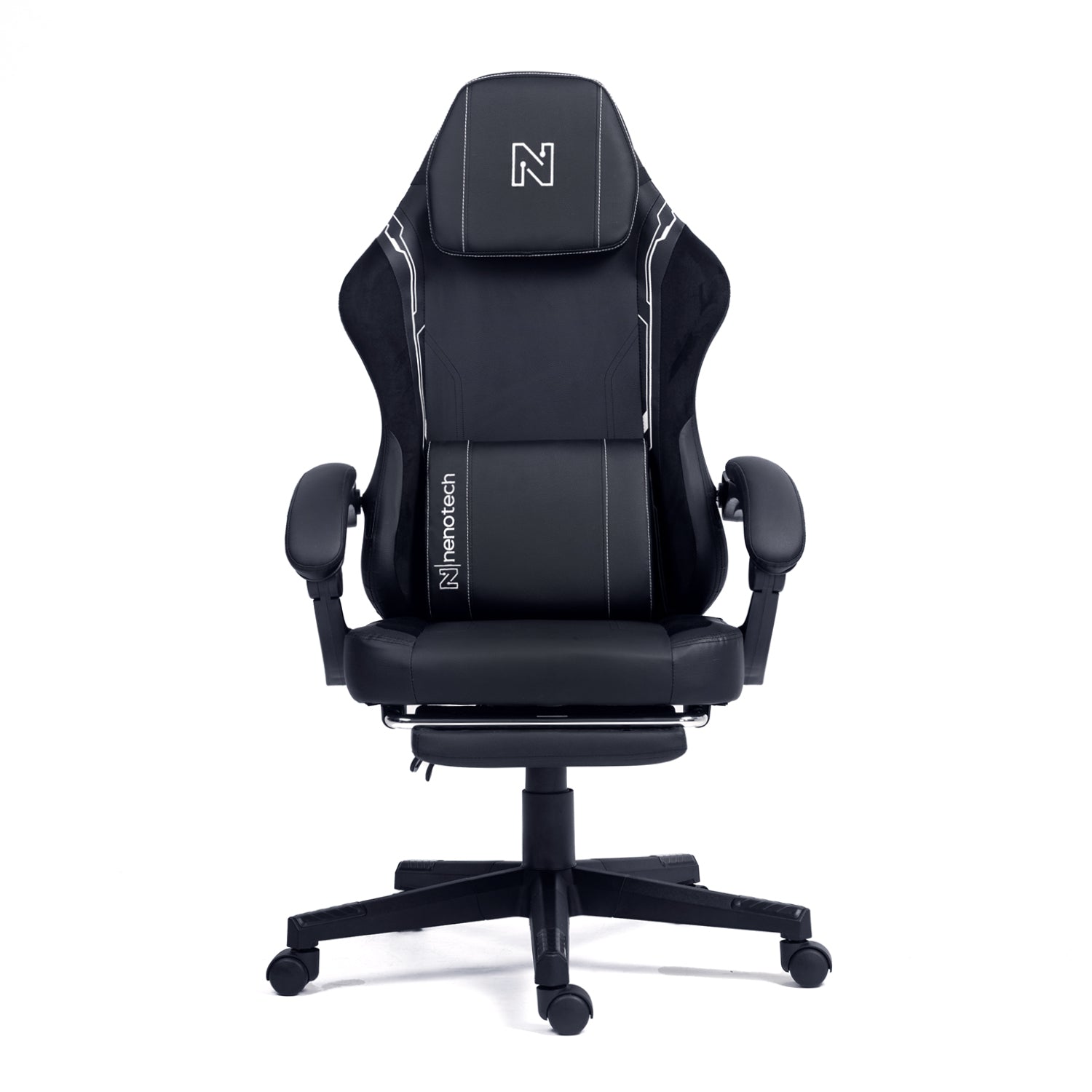 Silla de Oficina Gamer Ergonómica con Masajeador | NenoTech NT-06650| Mejorada para Juegos - Apoyabrazos Ajustables con Reposapiés, Confort y Soporte Perfectos - Regalo Ideal para jóvenes, niños y adultos y Acción de Gracias - Disponible en Varios Colores
Masajeador de espalda| Masajeador Lumbar| Silla Gamer cómoda| La mejor Silla Gamer | Economica