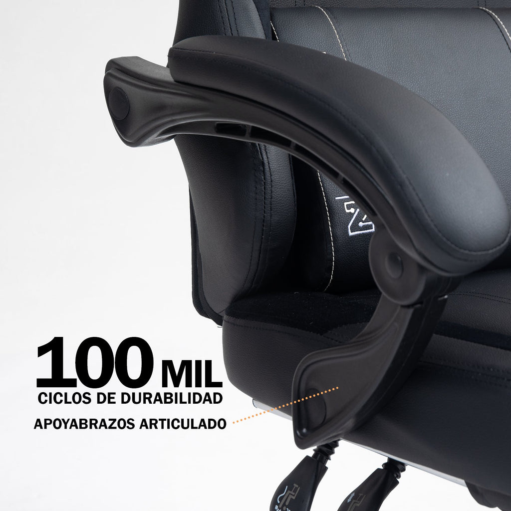 Silla de Oficina Gamer Ergonómica con Masajeador | NenoTech NT-06650| Mejorada para Juegos - Apoyabrazos Ajustables con Reposapiés, Confort y Soporte Perfectos - Regalo Ideal para jóvenes, niños y adultos y Acción de Gracias - Disponible en Varios Colores
Masajeador de espalda| Masajeador Lumbar| Silla Gamer cómoda| La mejor Silla Gamer | Economica