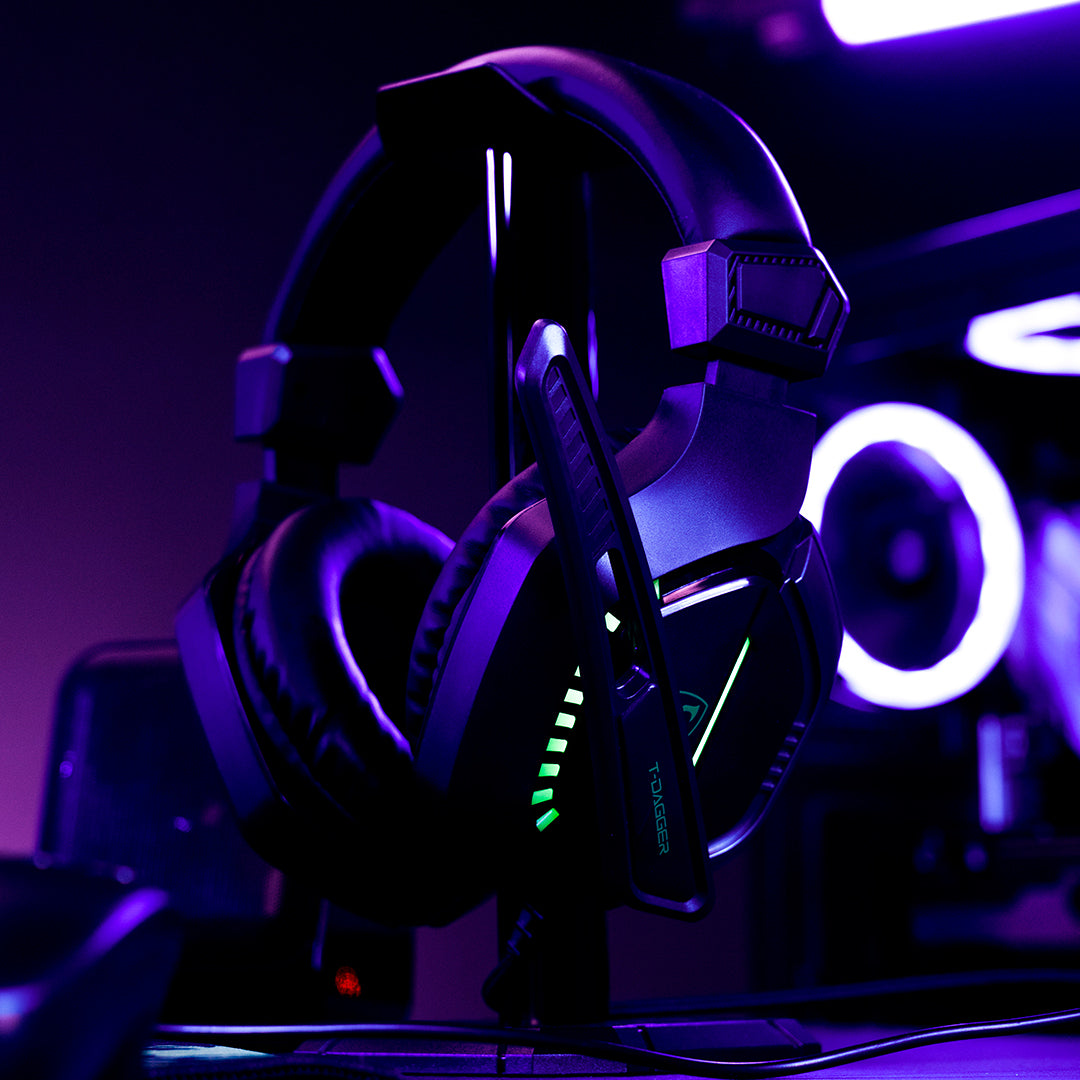 Audífonos Gamer T-dagger Eiger T-RGH208