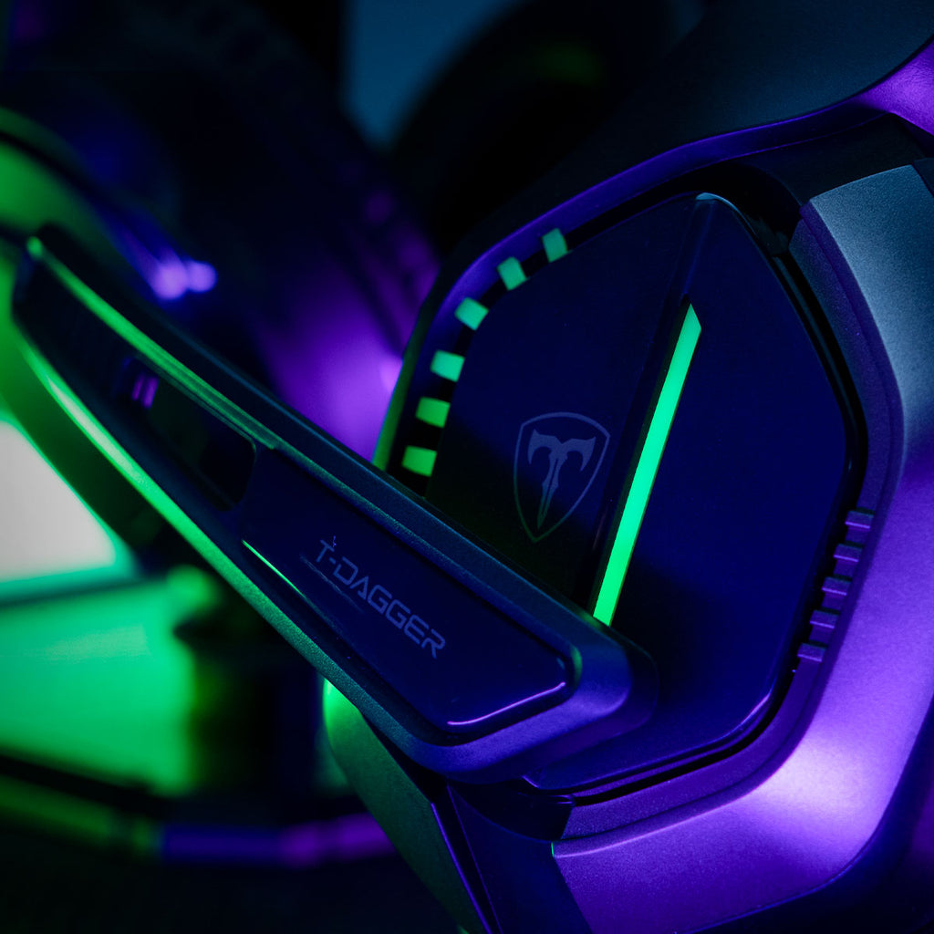 Audífonos Gamer T-dagger Eiger T-RGH208