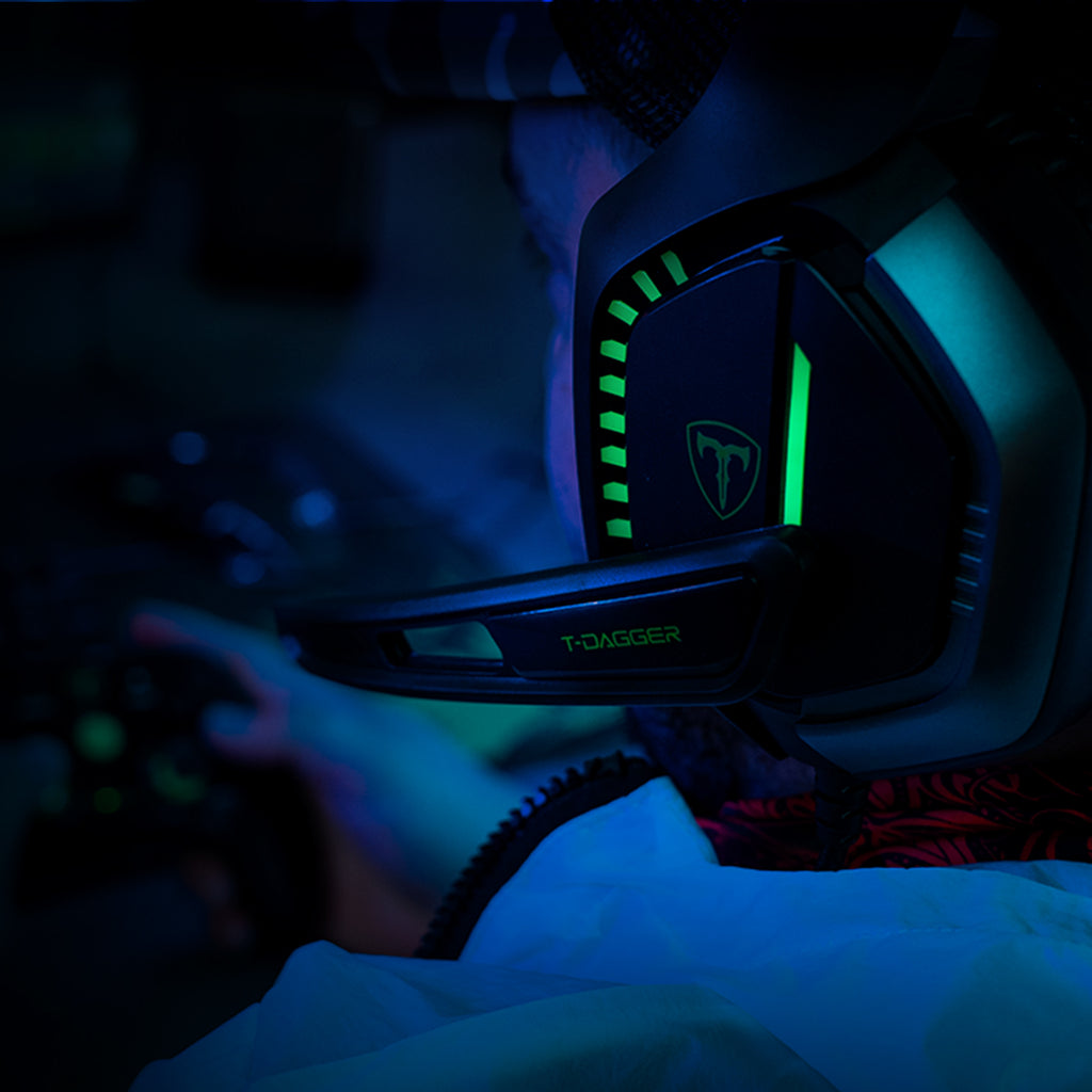 Audífonos Gamer T-dagger Eiger T-RGH208