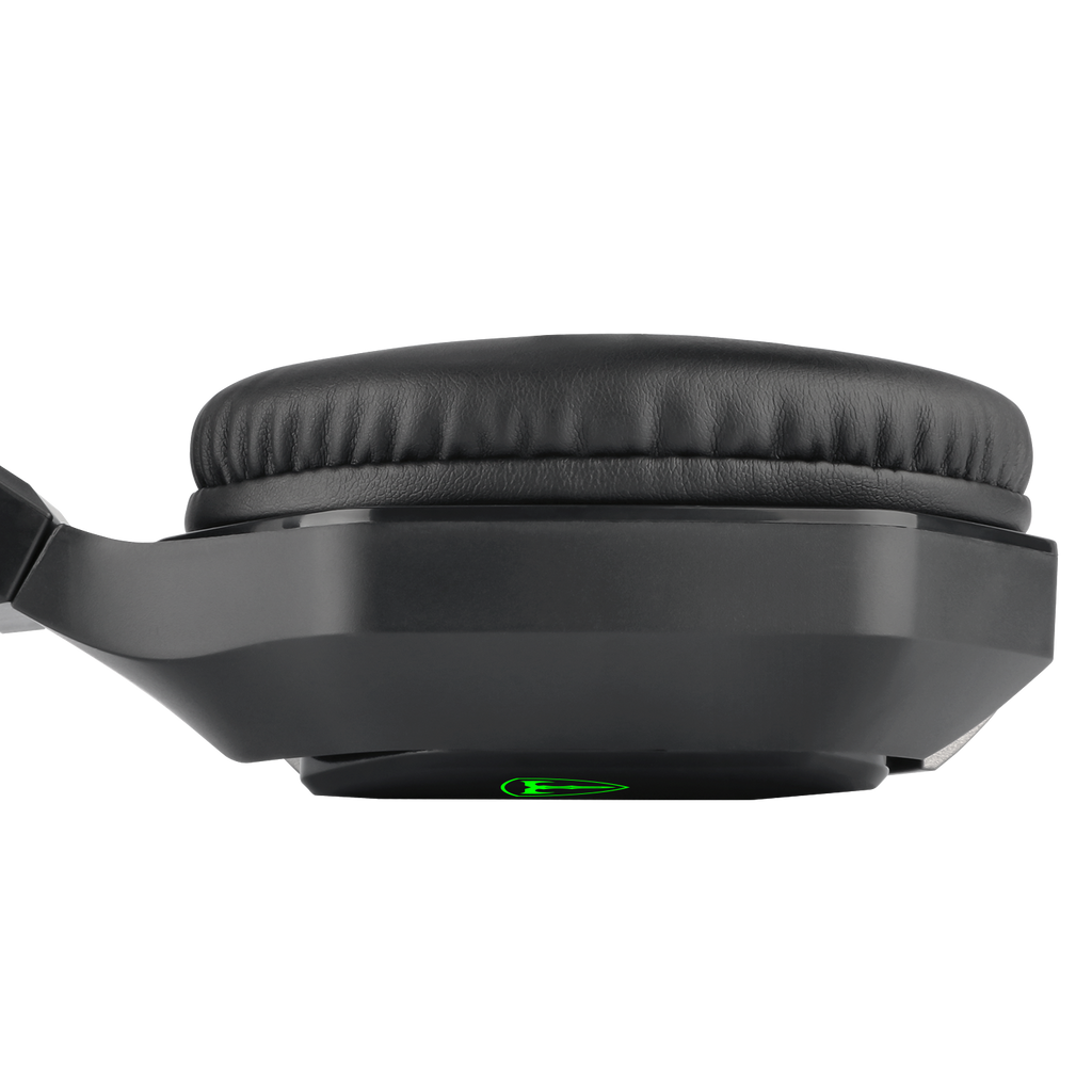 Audífonos Gamer T-Dagger.  Auriculares Alambricos, Auriculares multifuncionales, Modo inalámbrico, Larga duración de la batería, Almohadillas suaves, Transmisión de señal inalámbrica estable, Audífonos de juego sobre la oreja con retroiluminación LED, auriculares con cable y micrófono, auriculares de juego con cable sobre la oreja, compatibles con Micrófono para–Nintendo Switch, Xbox Series X, Play Station 5, PC Gamer(Negro)