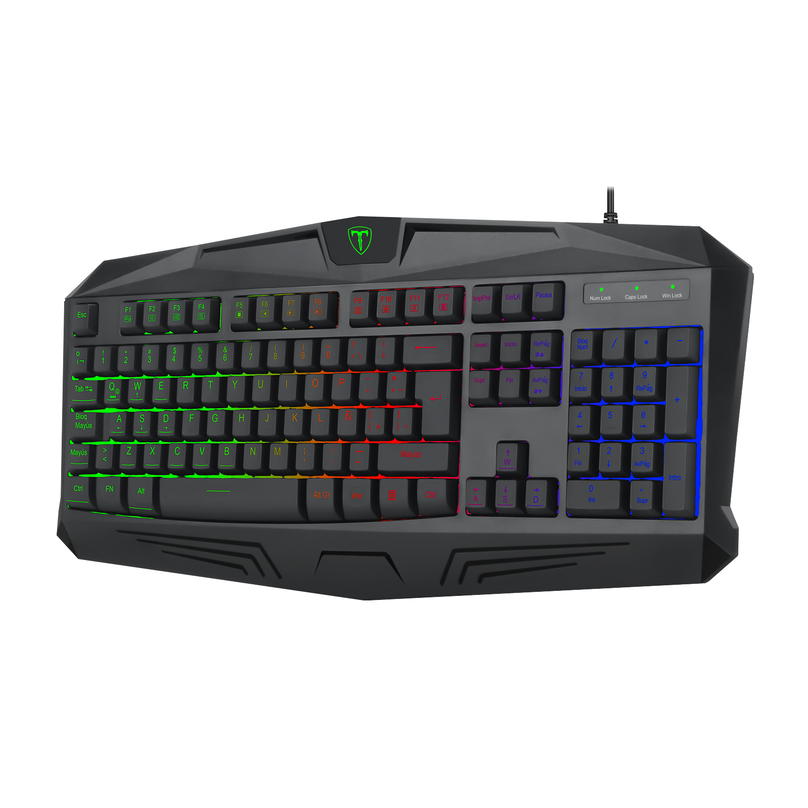 Teclado Gamer T- Dagger PC RDGB de Membrana KB-302 | 114 Teclas | Teclado de Juego con Retroiluminación USB para PC, 
Teclado gamer mecánico retroiluminado RGB Tipo Asus
Teclado gamer económico de alta calidad
Teclado gamer ergonómico con teclas programables tipo Logitech
Teclado gamer con retroiluminación personalizable tipo Logitech
Teclado gamer compacto y portátil
Teclado Mecánico RGB Compatible con Logitech
Teclado Mecánico Gamer para Juegos 
Teclado RGB Gamer p/Portatil/Window/Mac 
Luces Rainbow
