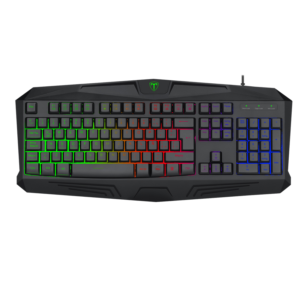 Teclado Gamer T- Dagger PC RDGB de Membrana KB-302 | 114 Teclas | Teclado de Juego con Retroiluminación USB para PC, 
Teclado gamer mecánico retroiluminado RGB Tipo Asus
Teclado gamer económico de alta calidad
Teclado gamer ergonómico con teclas programables tipo Logitech
Teclado gamer con retroiluminación personalizable tipo Logitech
Teclado gamer compacto y portátil
Teclado Mecánico RGB Compatible con Logitech
Teclado Mecánico Gamer para Juegos 
Teclado RGB Gamer p/Portatil/Window/Mac 
Luces Rainbow