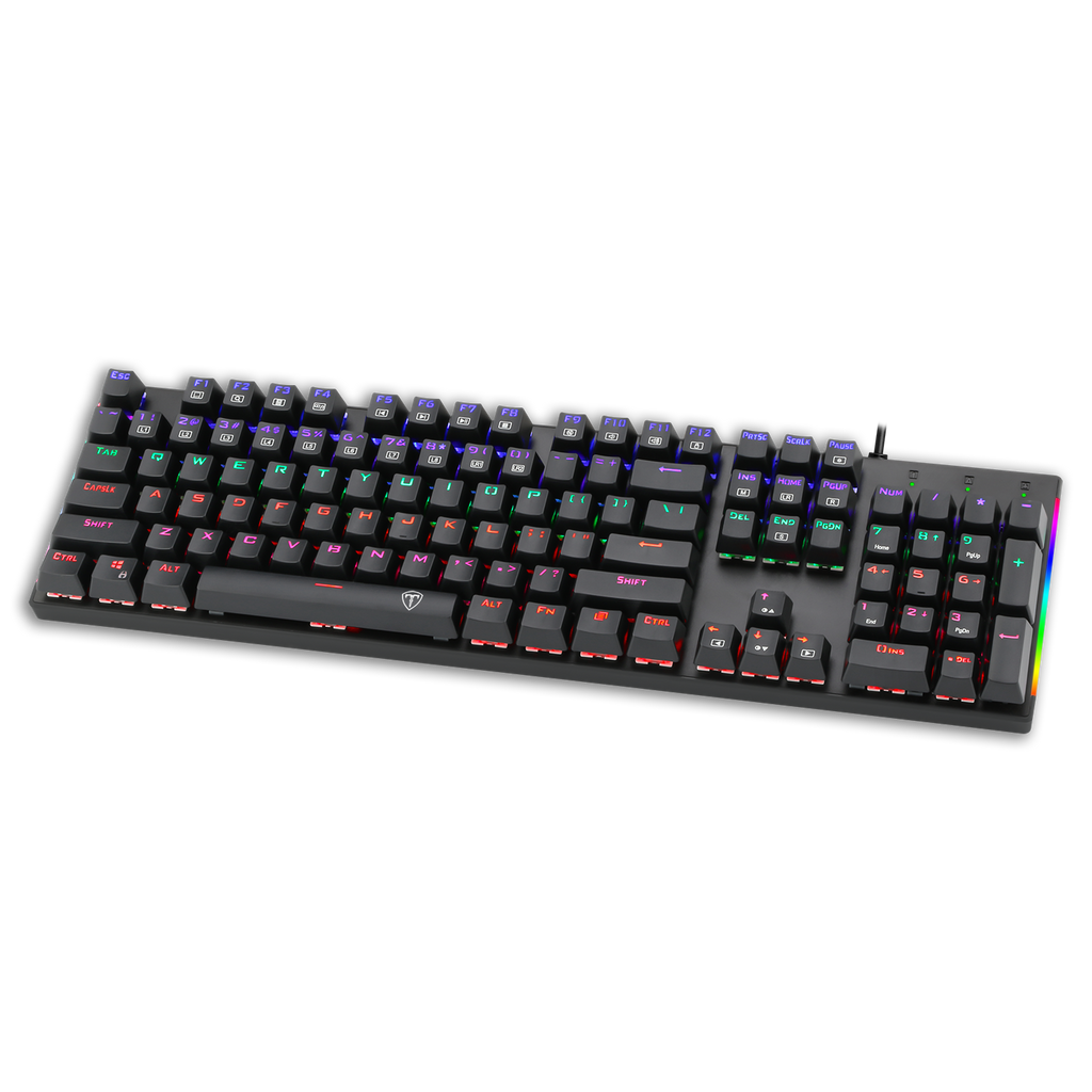 Teclado Gamer T- Dagger PC RDGB de Membrana KB-302 | 114 Teclas | Teclado de Juego con Retroiluminación USB para PC, 
Teclado gamer mecánico retroiluminado RGB Tipo Asus
Teclado gamer económico de alta calidad
Teclado gamer ergonómico con teclas programables tipo Logitech
Teclado gamer con retroiluminación personalizable tipo Logitech
Teclado gamer compacto y portátil
Teclado Mecánico RGB Compatible con Logitech
Teclado Mecánico Gamer para Juegos 
Teclado RGB Gamer p/Portatil/Window/Mac 
Luces Rainbow