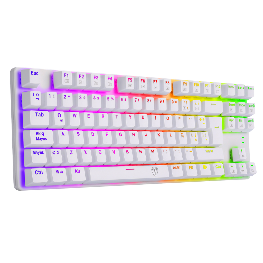 Teclado Gamer T- Dagger PC RDGB de Membrana KB-302 | 114 Teclas | Teclado de Juego con Retroiluminación USB para PC, 
Teclado gamer mecánico retroiluminado RGB Tipo Asus
Teclado gamer económico de alta calidad
Teclado gamer ergonómico con teclas programables tipo Logitech
Teclado gamer con retroiluminación personalizable tipo Logitech
Teclado gamer compacto y portátil
Teclado Mecánico RGB Compatible con Logitech
Teclado Mecánico Gamer para Juegos 
Teclado RGB Gamer p/Portatil/Window/Mac 
Luces Rainbow