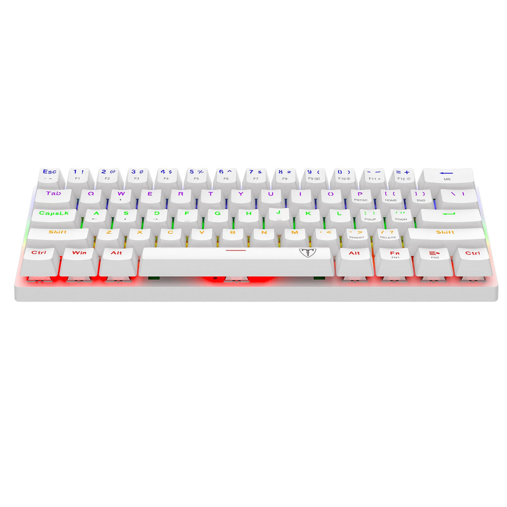 Teclado T-Dagger
Teclado de juegos RGB T-Dagger
Conjunto con cable USB de 104 teclas con luces LED, compatible con PC, Mac, PS4, Xbox One. No requiere batería, diseño ergonómico para accesorios de juegos de PC.

Teclado de juegos RGB T-Dagger con cable USB y luces LED

Título del Producto: Teclado económico gamer ESFLO
Con luces LED que cambian, ideal para juegos de PC.

Teclado gamer económico ESFLO con luces LED cambiantes