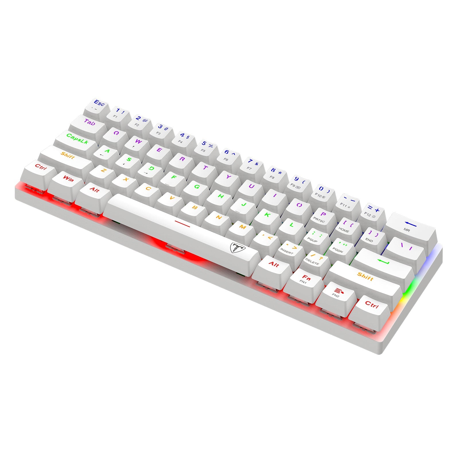 Teclado de juegos ARENA| RGB, conjunto con cable USB de 104 teclas con luces LED, compatible con PC, Mac, PS4, Xbox One, no requiere batería, diseño ergonómico para accesorios de juegos de PC | T-Dagger
Teclado Economico Gamer con luces led que cambian| ESFLO