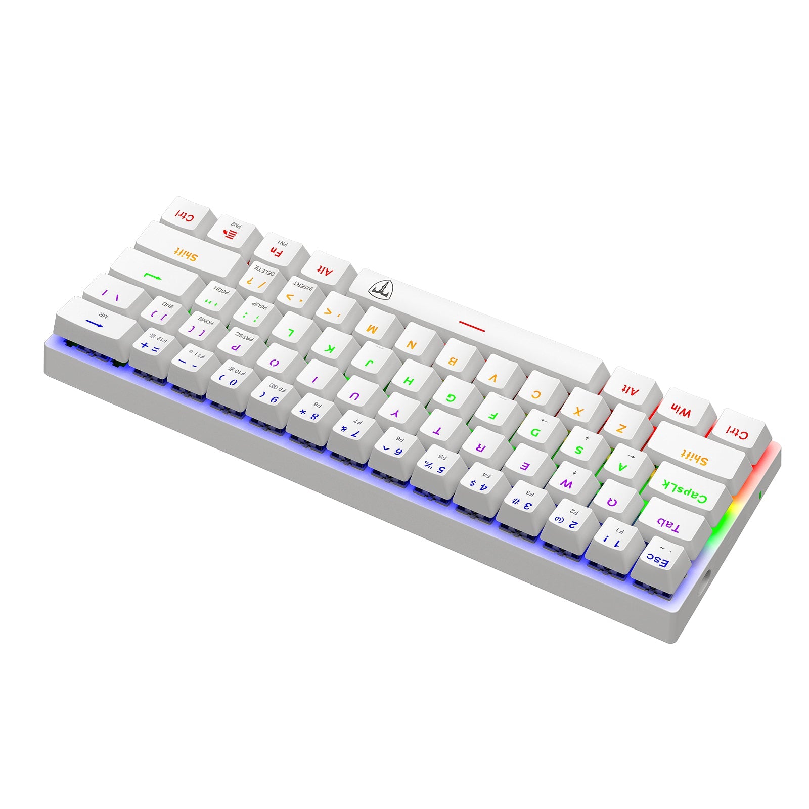 Teclado de juegos ARENA| RGB, conjunto con cable USB de 104 teclas con luces LED, compatible con PC, Mac, PS4, Xbox One, no requiere batería, diseño ergonómico para accesorios de juegos de PC | T-Dagger
Teclado Economico Gamer con luces led que cambian| ESFLO