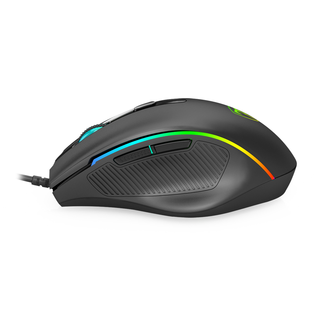 Ratón para juegos con cable T-Dagger |LIEUTENANT : Seguimiento óptico, diseño para diestros y 7 botones programables para jugadores de PC Gamer
Con luces led para mejorar la experiencia
Mouse Gamer de alto rendimiento