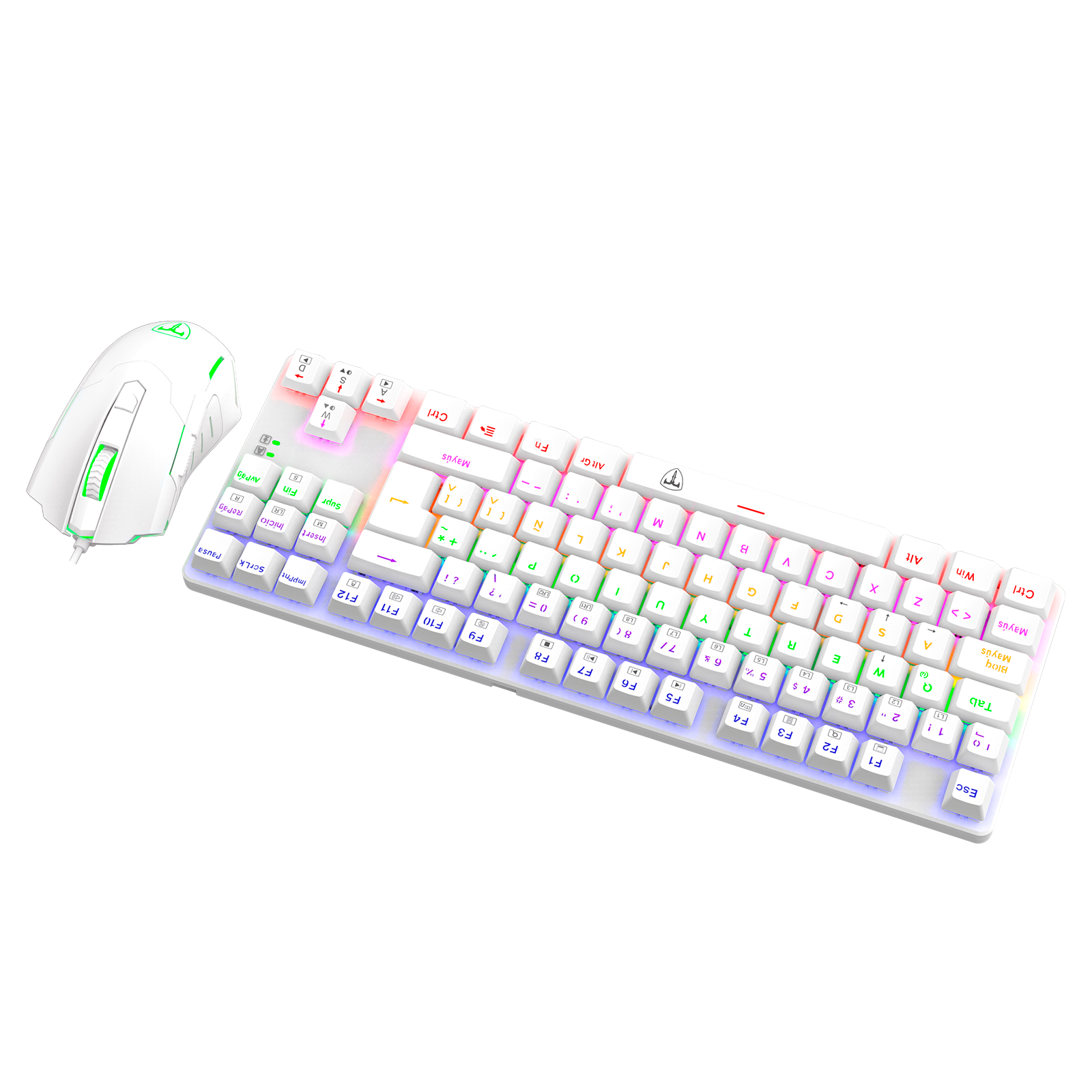 Teclado Gamer T- Dagger PC RDGB de Membrana KB-302 

Teclado gamer mecánico retroiluminado RGB Tipo Asus
Teclado gamer económico de alta calidad
Teclado gamer ergonómico con teclas programables tipo Logitech
Teclado gamer con retroiluminación personalizable tipo Logitech
Teclado gamer compacto y portátil

Combo/Kit de Teclado y Ratón para juegos con Cable Ergonómico - Sensación Mecánica, para PC/Portátil/Windows/Mac 
Luces Rainbow