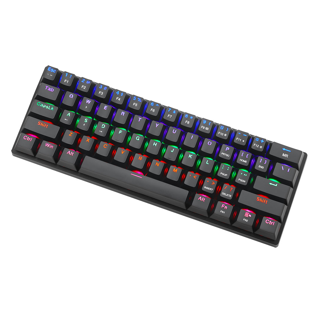 Teclado de juegos RGB, conjunto con cable USB de 104 teclas con luces LED, compatible con PC, Mac, PS4, Xbox One, no requiere batería, diseño ergonómico para accesorios de juegos de PC | T-Dagger
Teclado Economico Gamer con luces led que cambian 